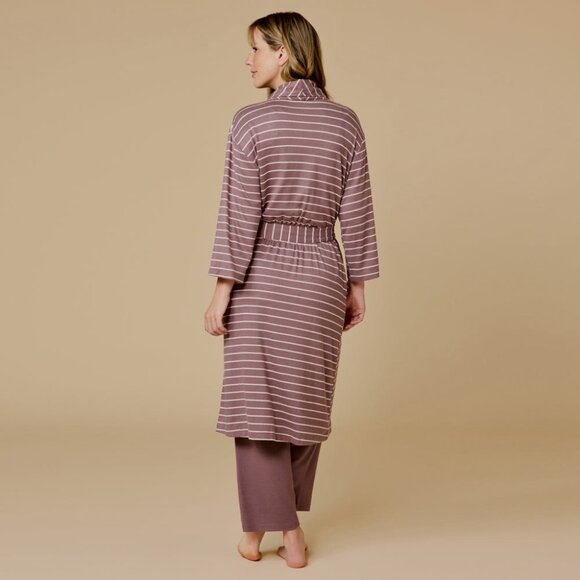 NWT Softies Womens Size Large XL Ultra Soft Dream Shawl Collar Wrap Robe NEW - Picture 2 of 4